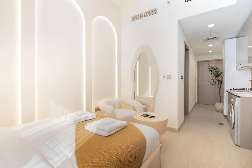 Apartment Studio 12Min From Burj Khalifa - Azizi Riviera 32 - Dubai United Arab Emirates